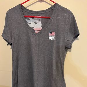 USA V-Neck T-Shirt